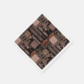 Serviette En Papier Pouf à café d'amour (Coin)