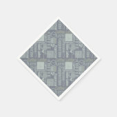 Serviette En Papier Pouf à café d'amour (Coin)