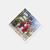 Serviette En Papier Poule de Noël (Coin)