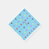 Serviette En Papier Poules de poulet Thunder_Cove (Coin)