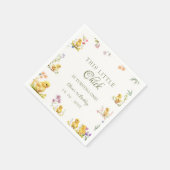 Serviette En Papier Poulet 1er anniversaire Ce poussin est un annivers (Coin)