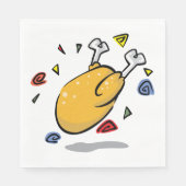 Serviette En Papier Poulet rôti (Devant)