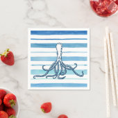 Serviette En Papier poulpe (En situation)