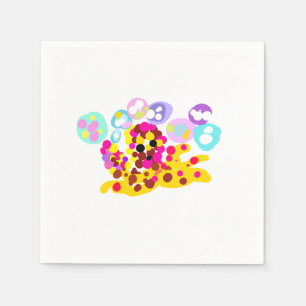 Serviette En Papier Poulpe mignon