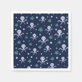 Serviette En Papier Poulpe sous la mer motif pour enfants (Devant)