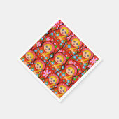 Serviette En Papier Poupée de nidification russe - Matryoshka (Coin)