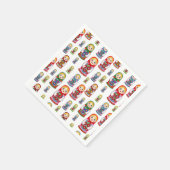 Serviette En Papier Poupées d'imbrication (Coin)