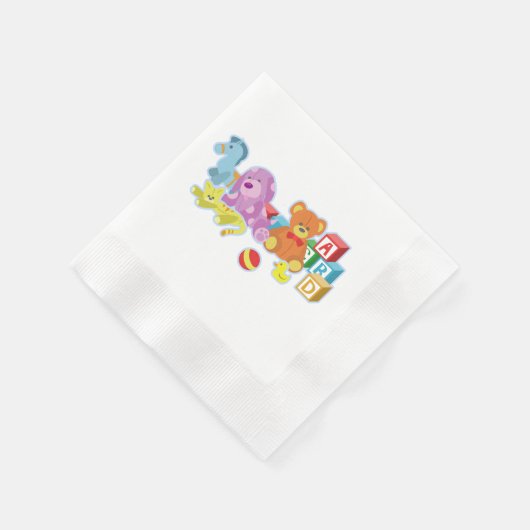 Serviette En Papier Poupées mignonnes (Coin)