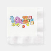 Serviette En Papier Poupées mignonnes (Devant)