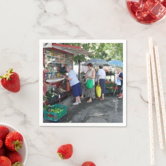 Serviette En Papier Poupées polonaises Babushka Dames serviettes ! FÊT (En situation)