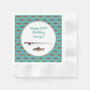 Serviette en papier pour anniversaire adulte avec