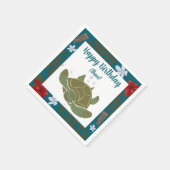 Serviette en papier pour anniversaire avec une tor (Coin)