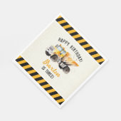 Serviette en papier pour anniversaire de zone de c (Coin)