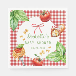 Serviette en papier pour baby shower 'Holy Cannoli