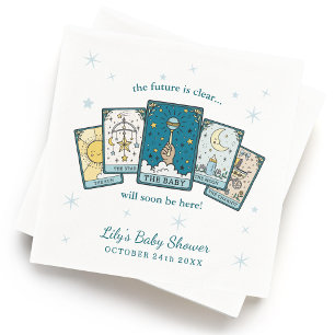 Serviette en papier pour baby shower Tarot Baby Bo
