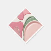 Serviette en papier pour cocktail dans un graphiqu (Coin)