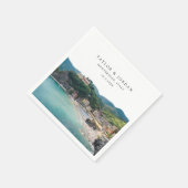 Serviette en papier pour cocktail de mariage à Mon (Coin)