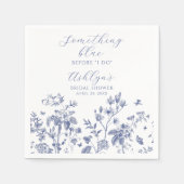 Serviette en papier pour cocktail de mariage Somet (Devant)