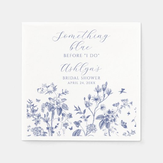 Serviette en papier pour cocktail de mariage Somet (Devant)