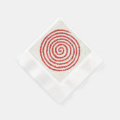 Serviette en papier pour cocktail intitulée PINWHE (Coin)