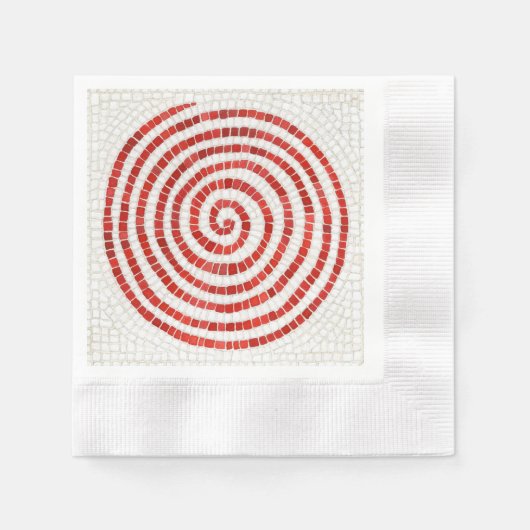 Serviette en papier pour cocktail intitulée PINWHE (Devant)