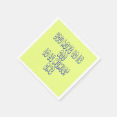Serviette En Papier Pour être numéro un (Coin)