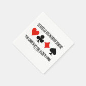 Serviette En Papier Pour Gagner Au Jeu De Bridge Doit Obéir À La Logiq (Coin)