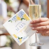 Serviette en papier pour la douche de mariée Main