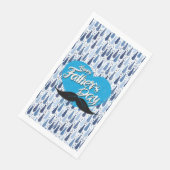 Serviette en papier pour la fête des pères (Coin)