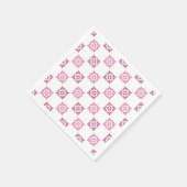 Serviette en papier pour la Saint-Valentin (Coin)