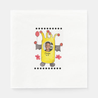 Serviette en papier pour l'anniversaire des enfant