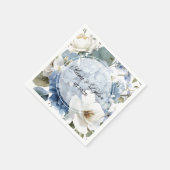 Serviette en papier pour mariage (Coin)