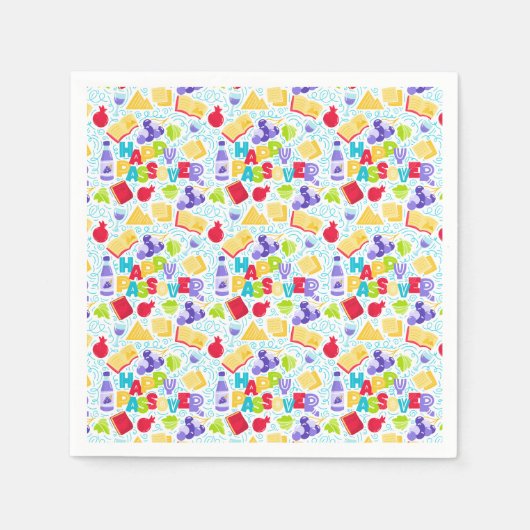 Serviette en papier pour Pâque (Devant)