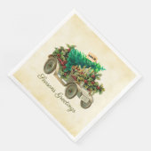 Serviette en papier pour ramener l'arbre à la mais (Coin)