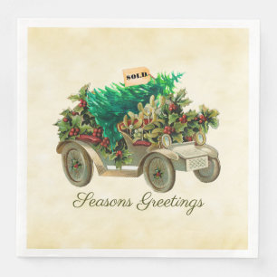 Serviette en papier pour ramener l'arbre à la mais