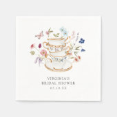 Serviette en papier pour Tea Party (Devant)