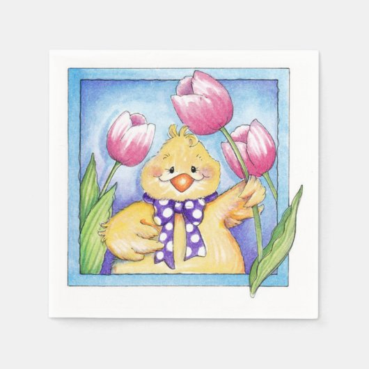 Serviette En Papier Poussette - Papier (Devant)