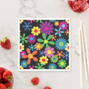Serviette En Papier Pouvoir des fleurs