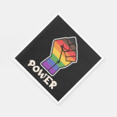 Serviette En Papier Power Alternative Fierté Premier design pour l'éga (Coin)