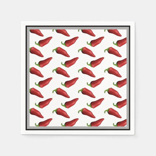 Serviette En Papier Ppers piment (Devant)