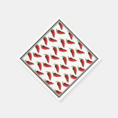 Serviette En Papier Ppers piment (Coin)