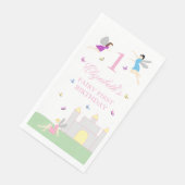 Serviette En Papier Premier anniversaire de fée (Coin)