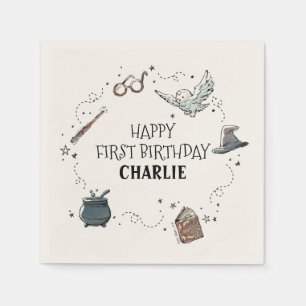 Serviette En Papier Premier Anniversaire de Harry Potter