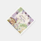 Serviette En Papier Premier anniversaire de la première fée de baies p (Coin)