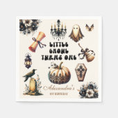 Serviette En Papier Premier anniversaire de Little Ghoul (Devant)