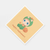 Serviette En Papier Premier Costume Dinosaure Halloween mignon bébé Dr (Coin)