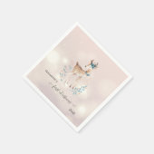 Serviette En Papier Premier Noël, Vacances aux Cerfs (Coin)