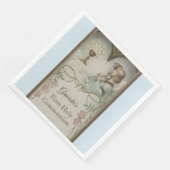 Serviette En Papier Premier Saint-Anges Communion Chalice Traditionnel (Coin)