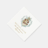 Serviette En Papier Première Communion catholique Chalice Angels hôtes (Coin)