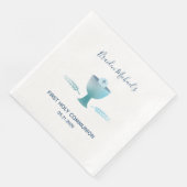 Serviette En Papier Première fête de la Communion - Dîner Napkin, Cust (Coin)